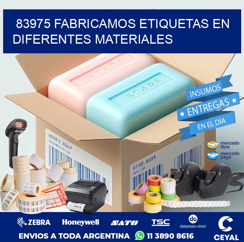 83975 FABRICAMOS ETIQUETAS EN DIFERENTES MATERIALES