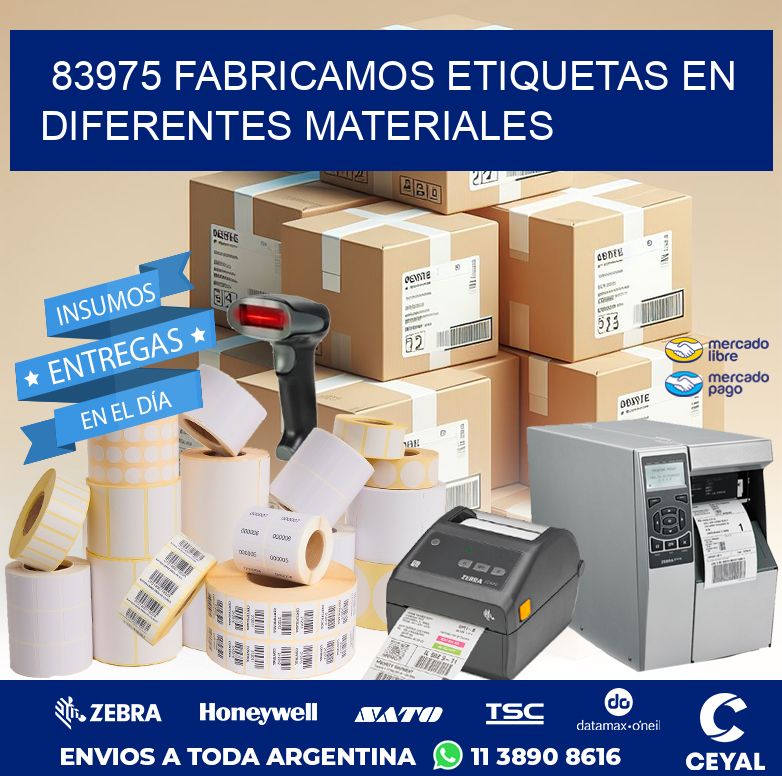 83975 FABRICAMOS ETIQUETAS EN DIFERENTES MATERIALES