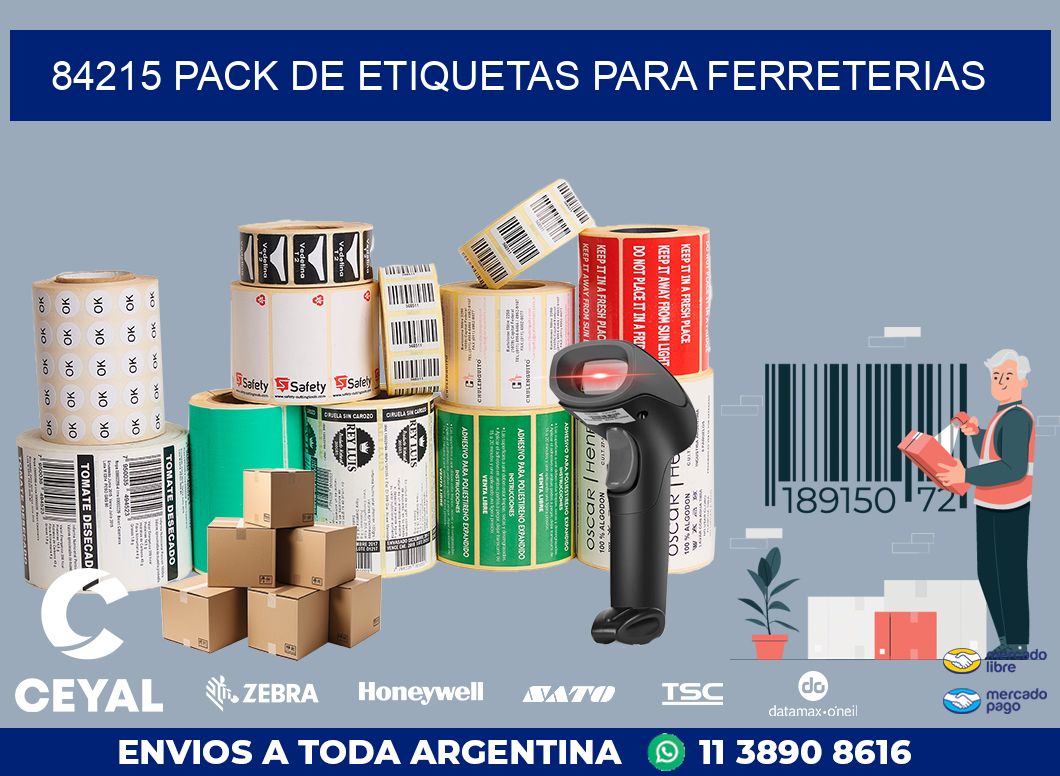 84215 PACK DE ETIQUETAS PARA FERRETERIAS