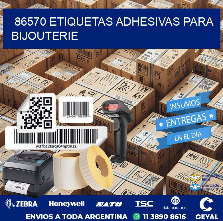 86570 ETIQUETAS ADHESIVAS PARA BIJOUTERIE