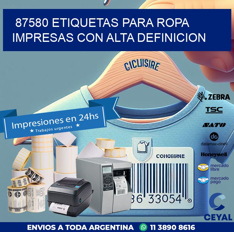 87580 ETIQUETAS PARA ROPA IMPRESAS CON ALTA DEFINICION