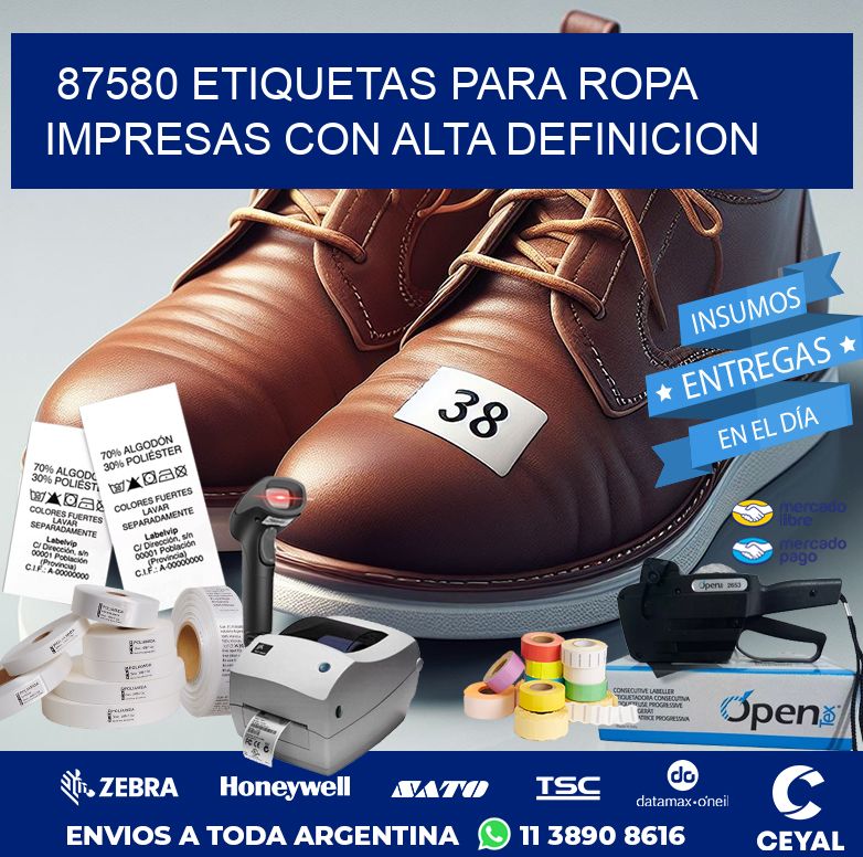 87580 ETIQUETAS PARA ROPA IMPRESAS CON ALTA DEFINICION