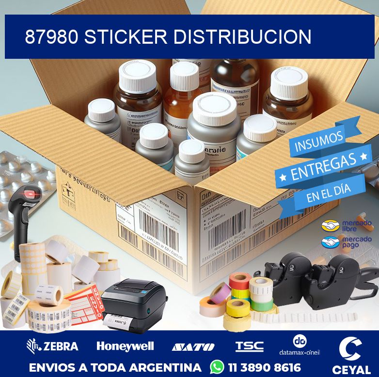 87980 STICKER DISTRIBUCION