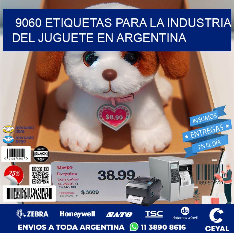 9060 ETIQUETAS PARA LA INDUSTRIA DEL JUGUETE EN ARGENTINA