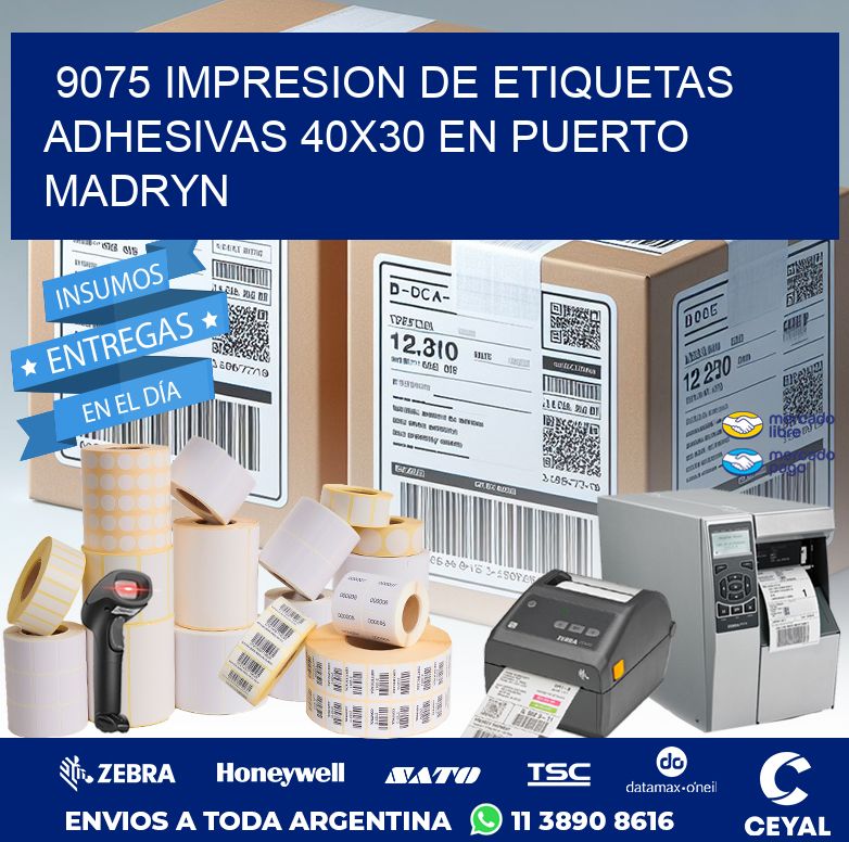 9075 IMPRESION DE ETIQUETAS ADHESIVAS 40X30 EN PUERTO MADRYN