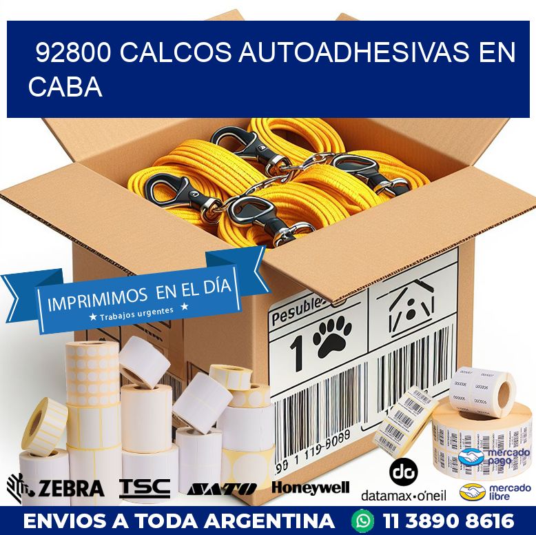 92800 CALCOS AUTOADHESIVAS EN CABA