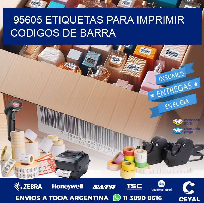 95605 ETIQUETAS PARA IMPRIMIR CODIGOS DE BARRA