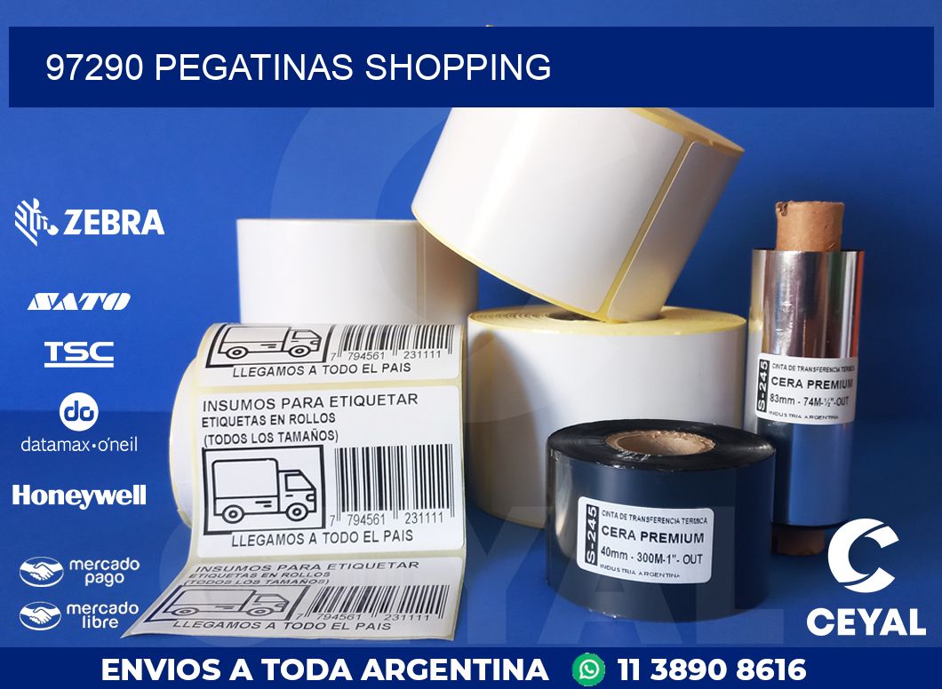 97290 PEGATINAS SHOPPING