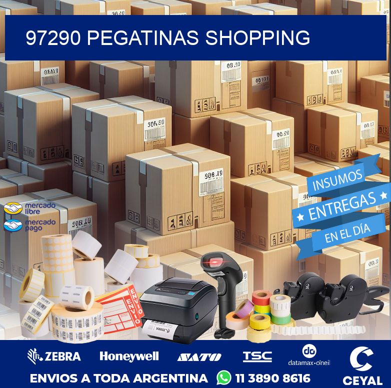 97290 PEGATINAS SHOPPING