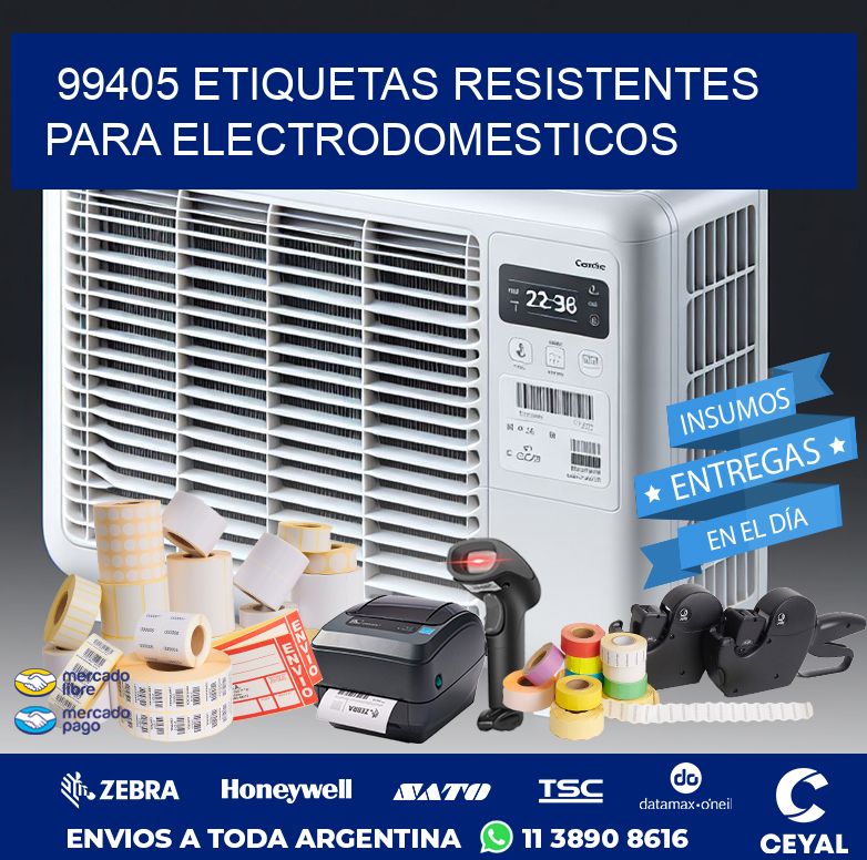 99405 ETIQUETAS RESISTENTES PARA ELECTRODOMESTICOS