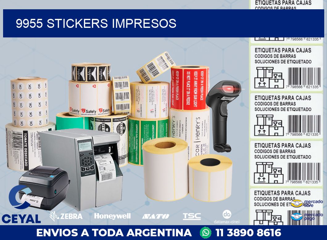 9955 STICKERS IMPRESOS