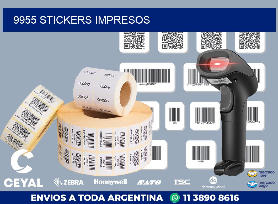 9955 STICKERS IMPRESOS