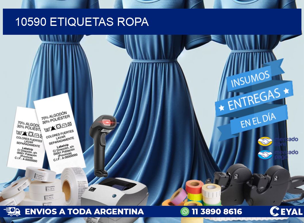 10590 ETIQUETAS ROPA