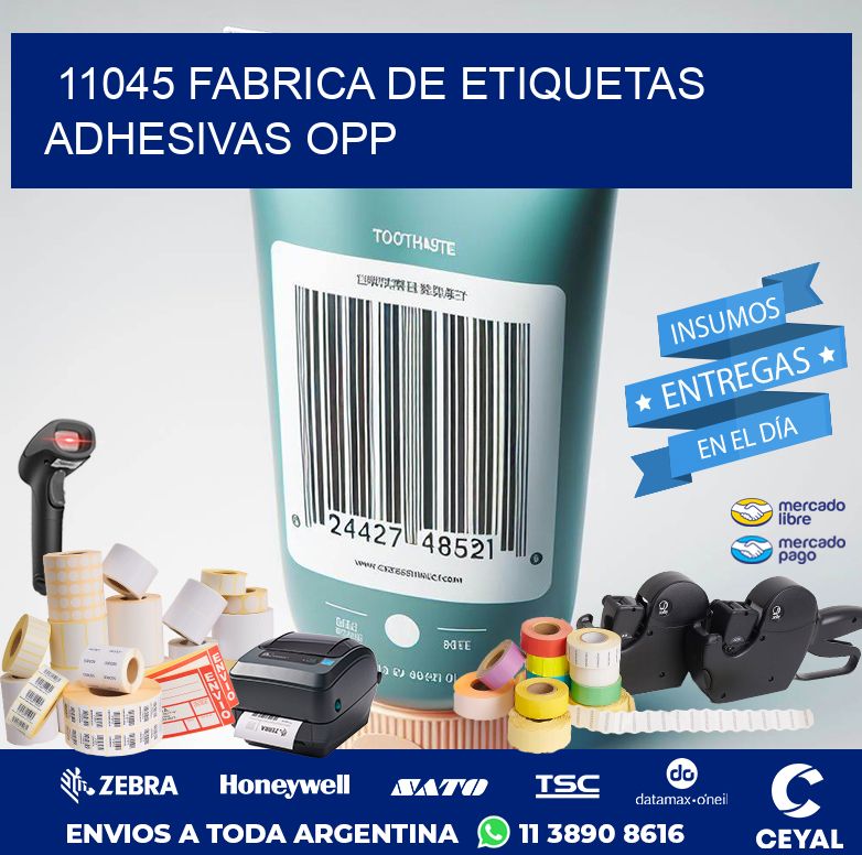 11045 FABRICA DE ETIQUETAS ADHESIVAS OPP