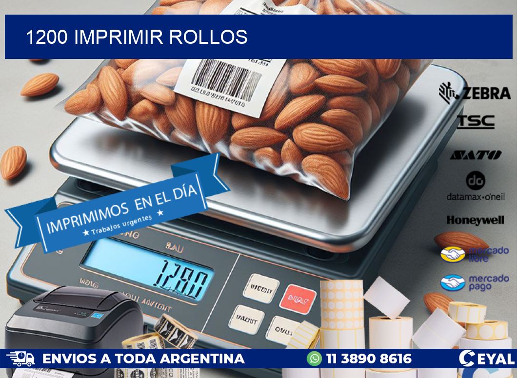 1200 imprimir rollos