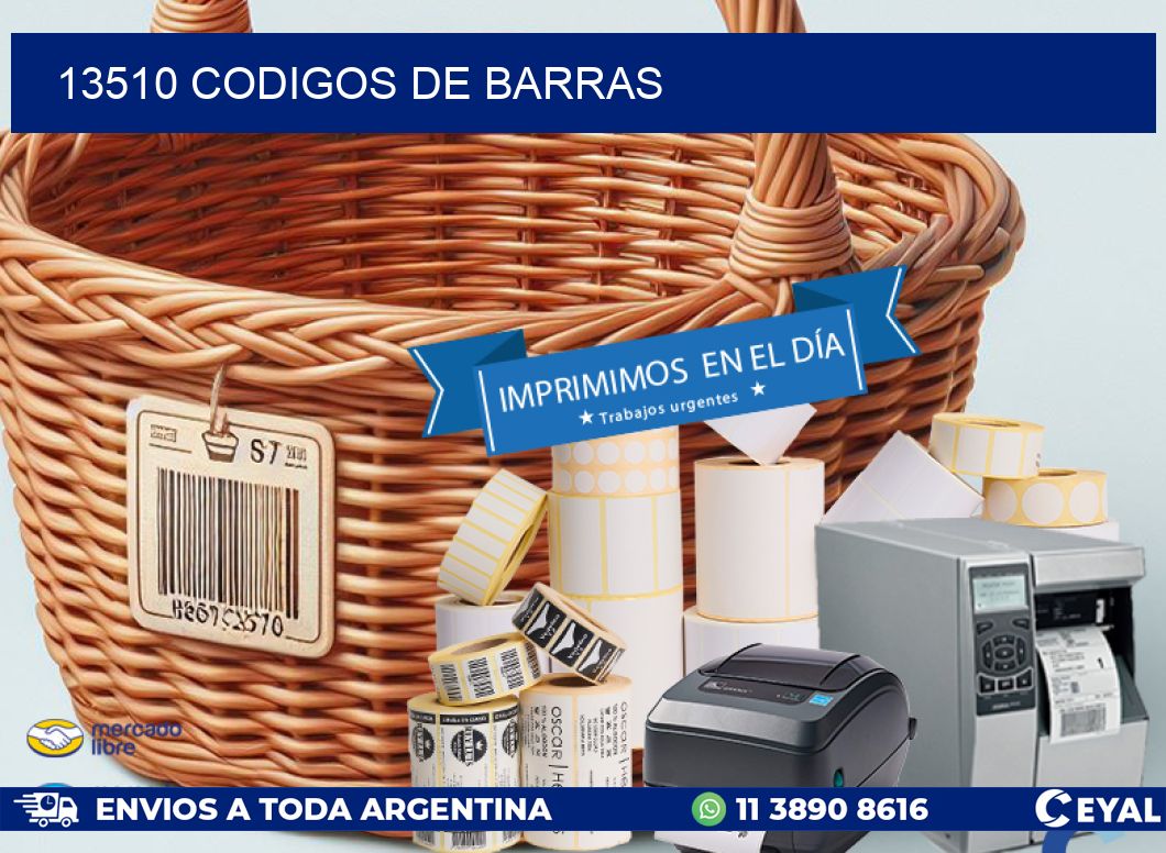 13510 codigos de barras