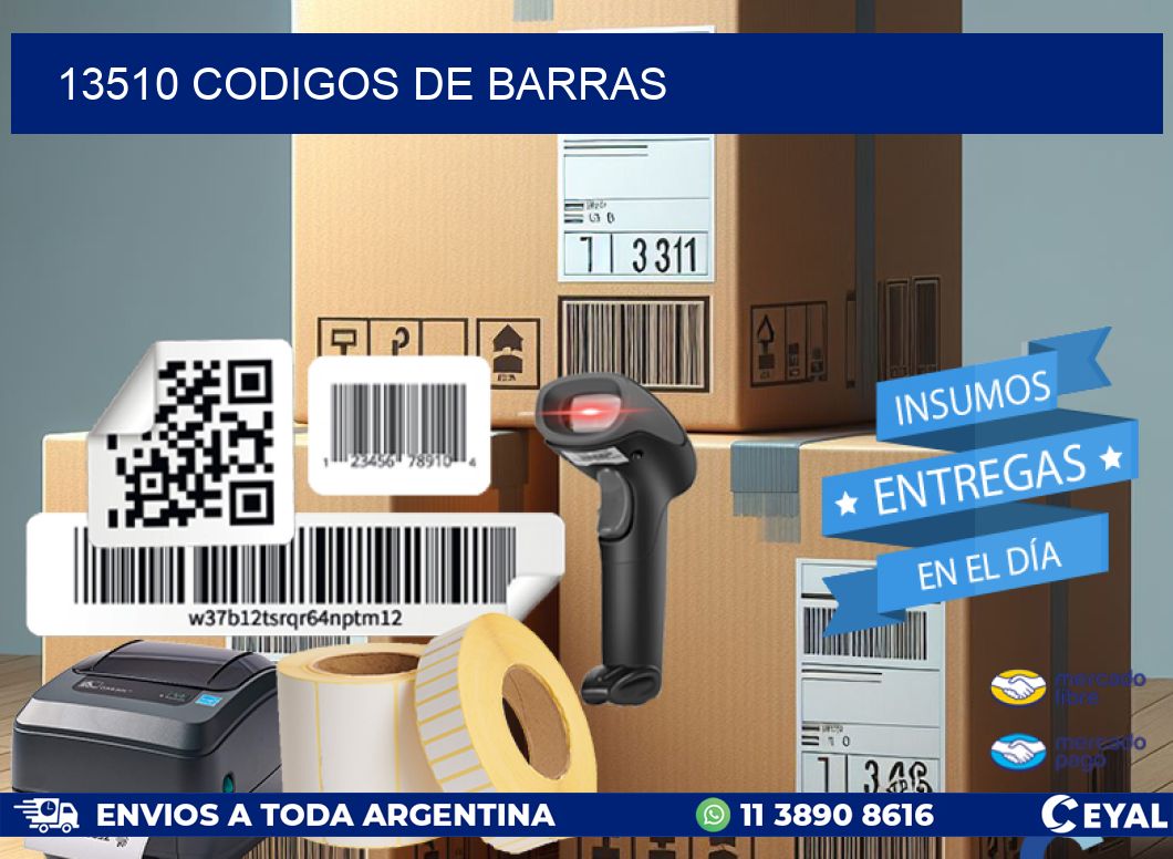 13510 codigos de barras