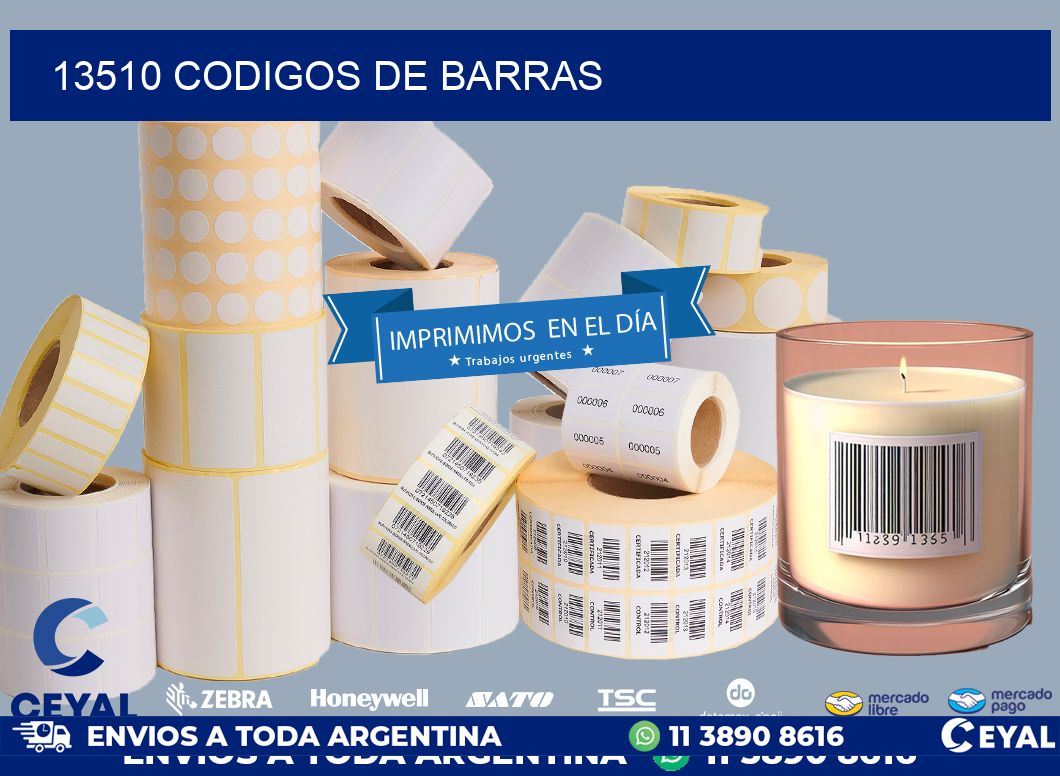 13510 codigos de barras