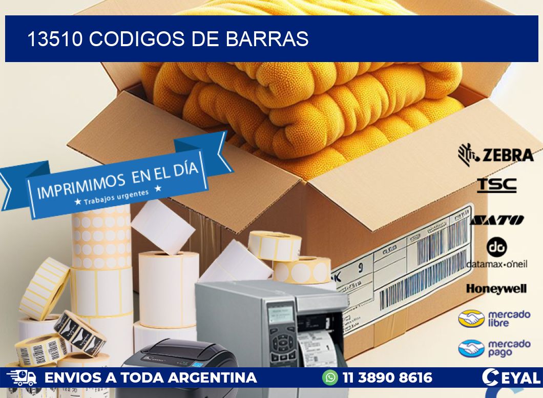 13510 codigos de barras