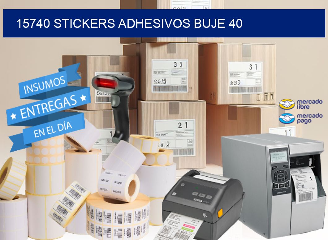 15740 STICKERS ADHESIVOS BUJE 40