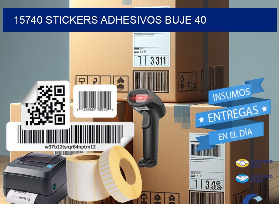 15740 STICKERS ADHESIVOS BUJE 40