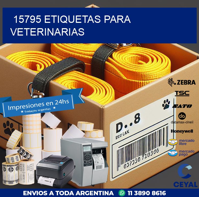 15795 ETIQUETAS PARA VETERINARIAS