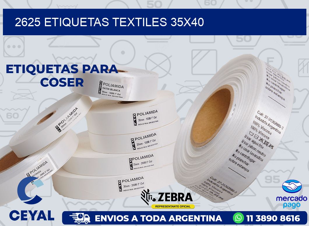 2625 ETIQUETAS TEXTILES 35X40