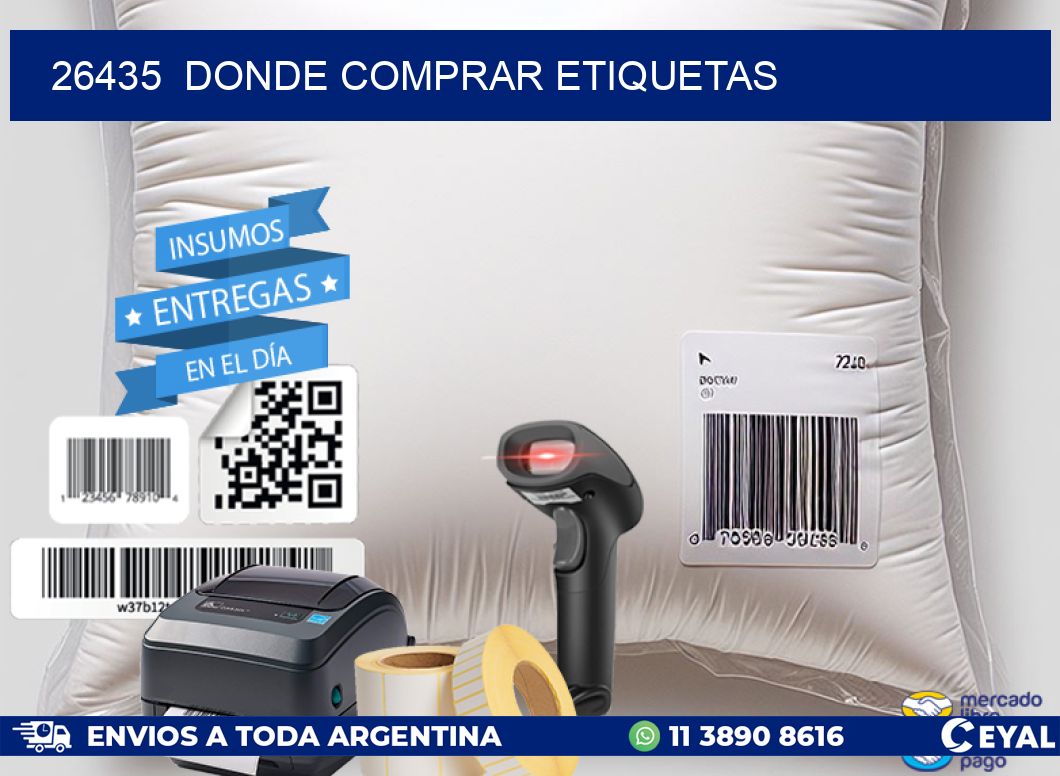 26435  donde comprar etiquetas