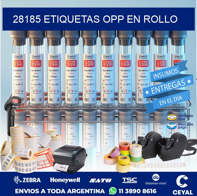 28185 ETIQUETAS OPP EN ROLLO