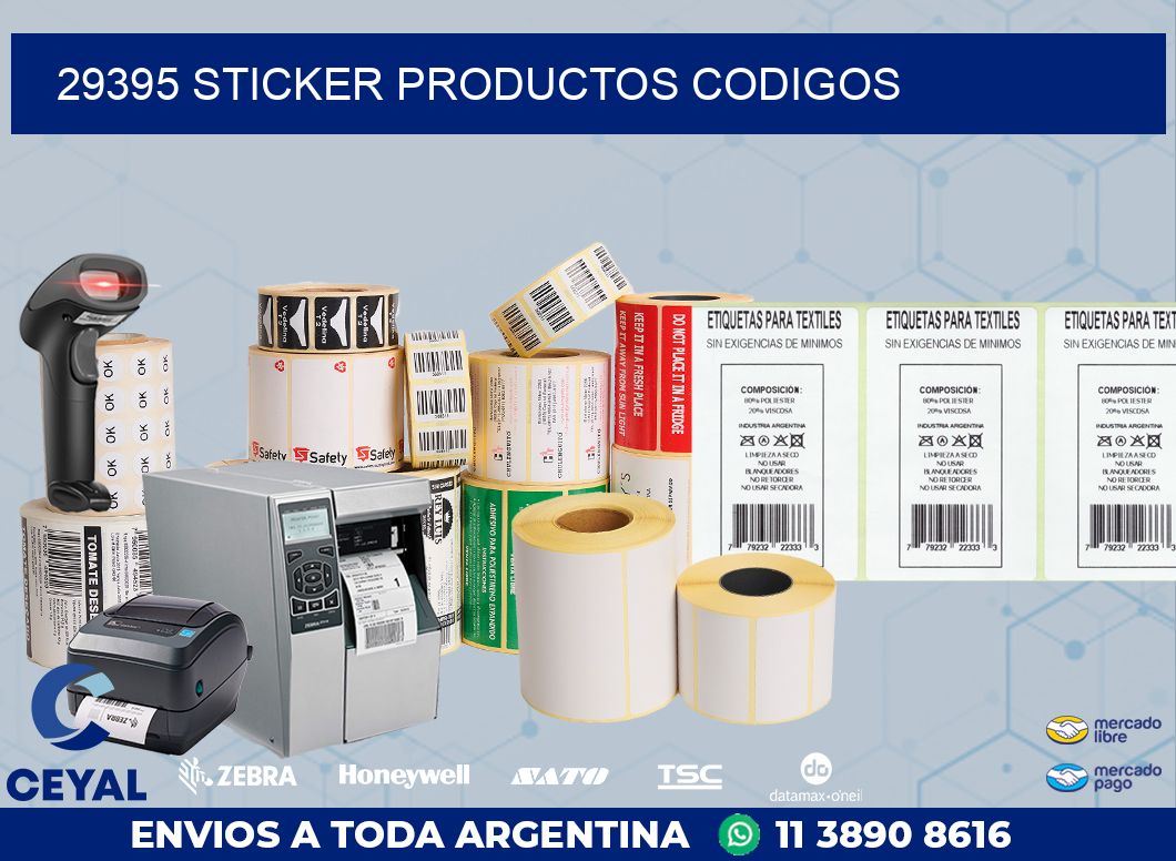 29395 sticker productos codigos