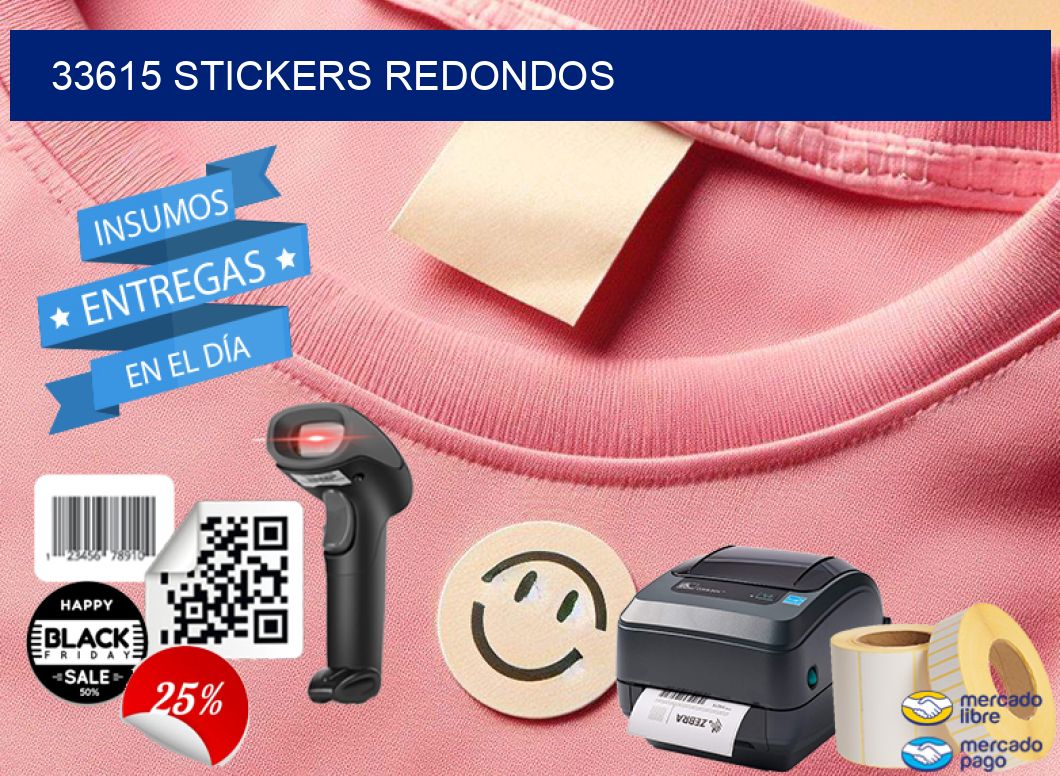 33615 STICKERS REDONDOS