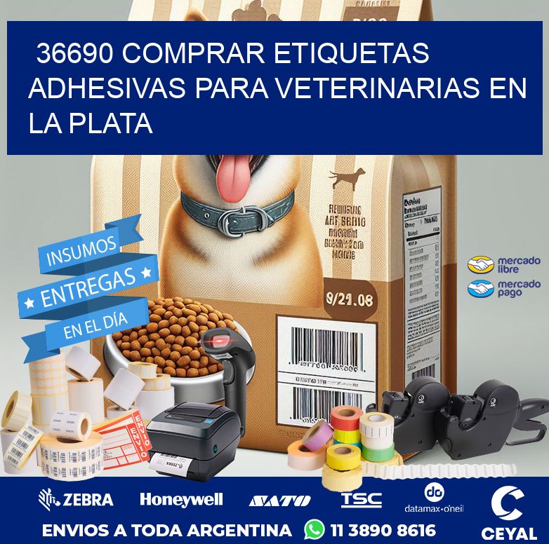 36690 COMPRAR ETIQUETAS ADHESIVAS PARA VETERINARIAS EN LA PLATA