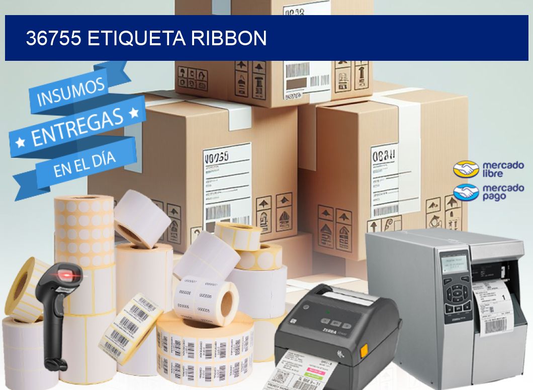 36755 etiqueta ribbon