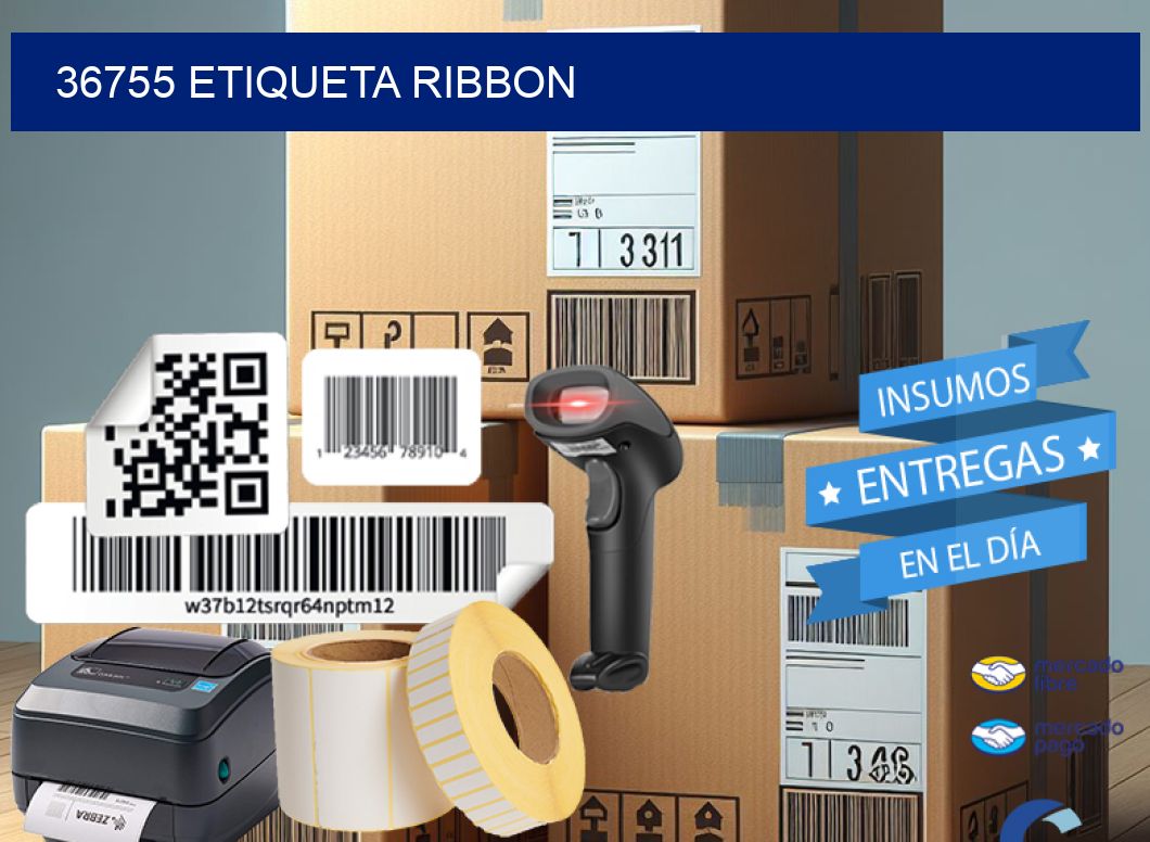 36755 etiqueta ribbon