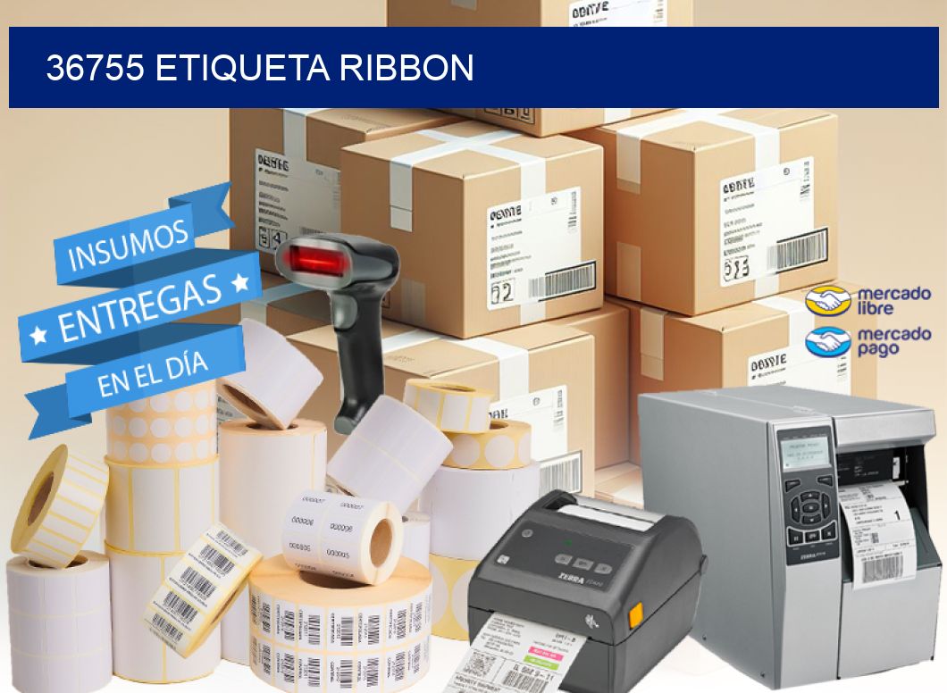 36755 etiqueta ribbon