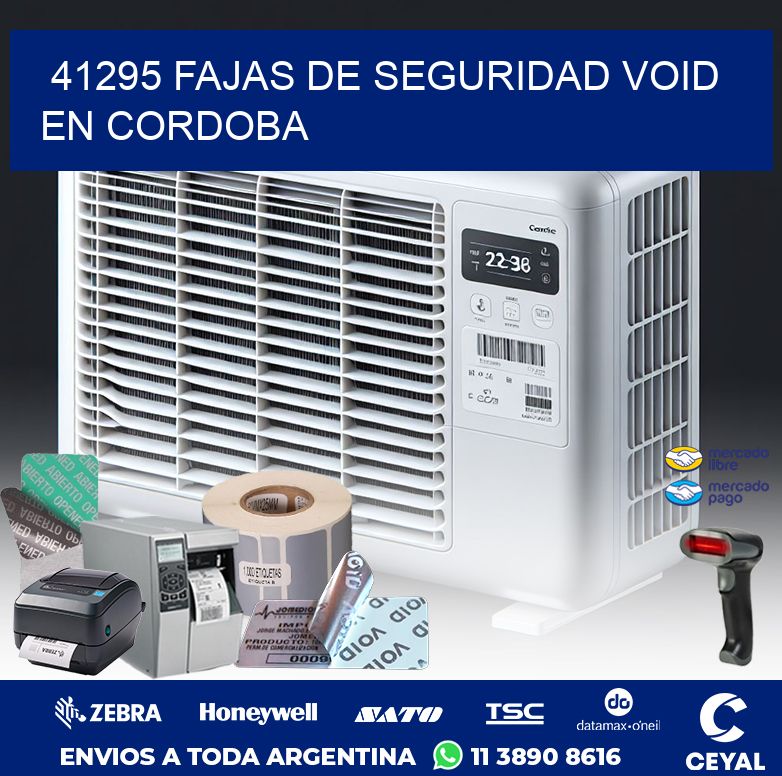 41295 FAJAS DE SEGURIDAD VOID EN CORDOBA