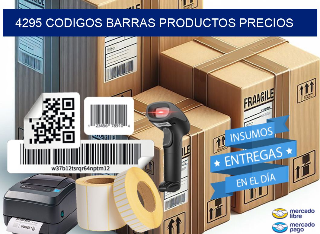 4295 CODIGOS BARRAS PRODUCTOS PRECIOS