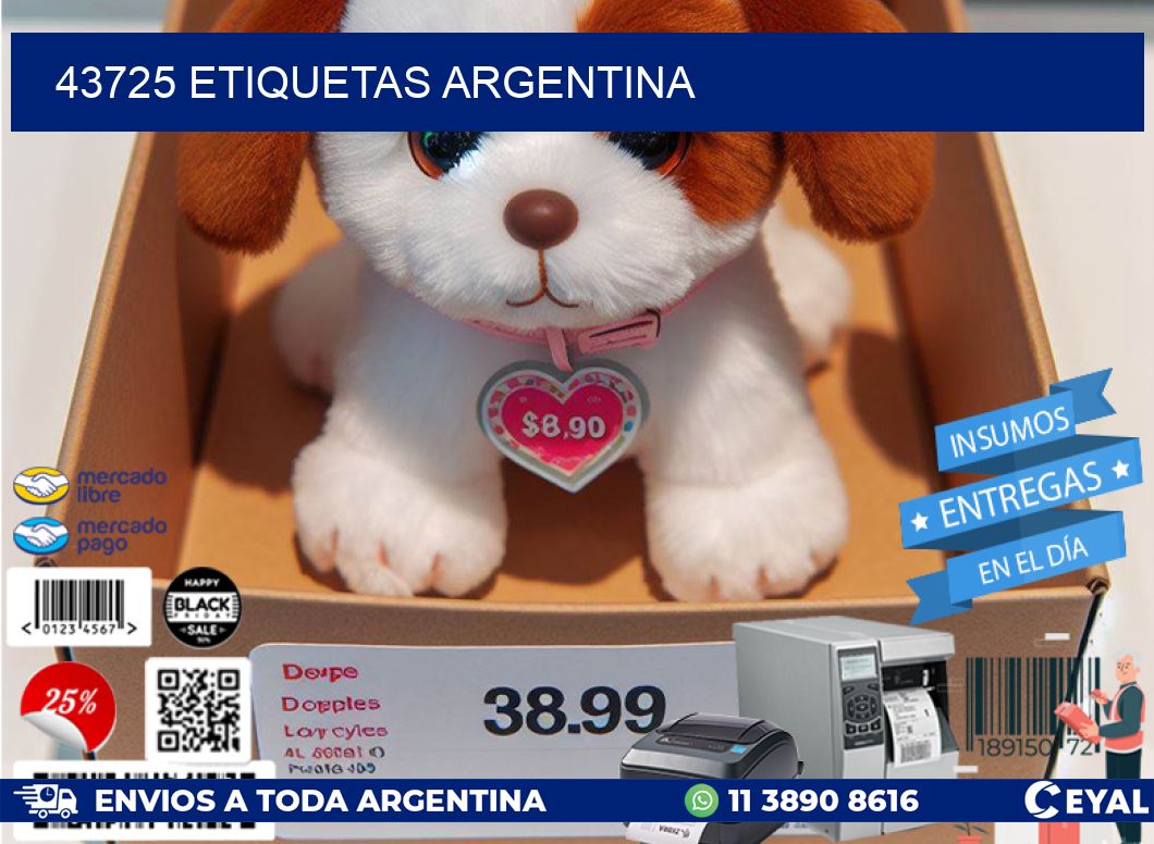 43725 ETIQUETAS ARGENTINA