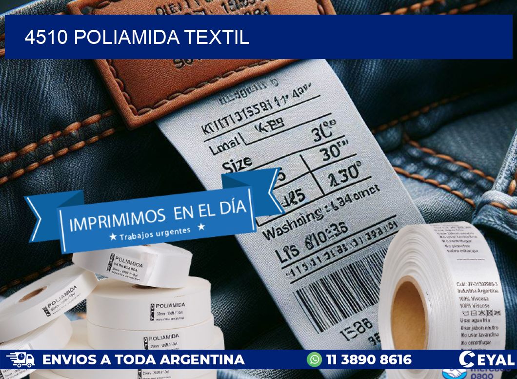 4510 POLIAMIDA TEXTIL