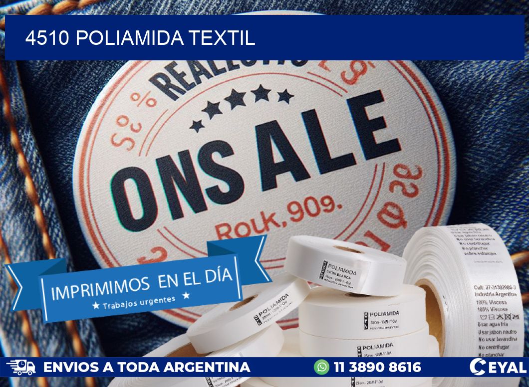 4510 POLIAMIDA TEXTIL