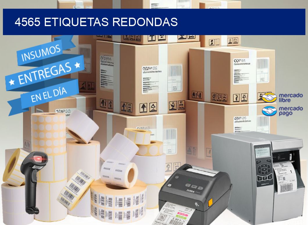 4565 ETIQUETAS REDONDAS