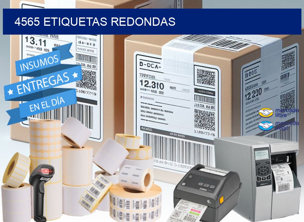 4565 ETIQUETAS REDONDAS