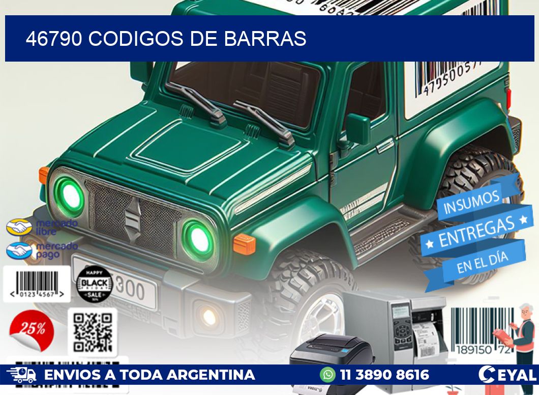 46790 codigos de barras