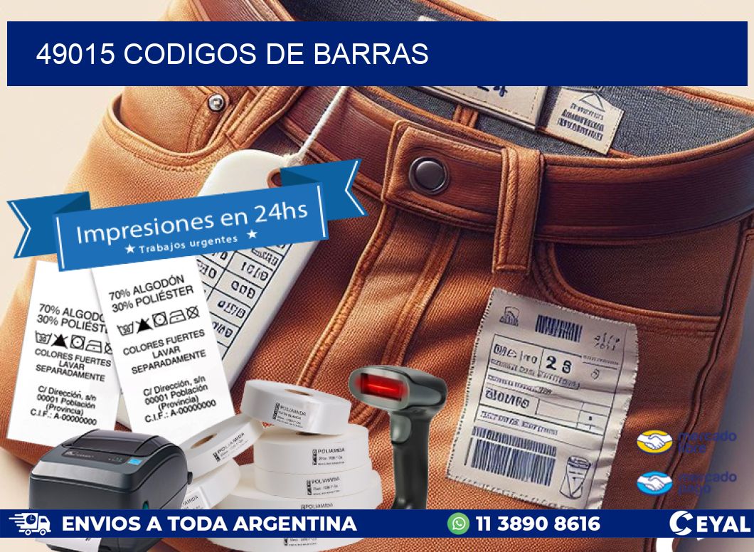 49015 codigos de barras