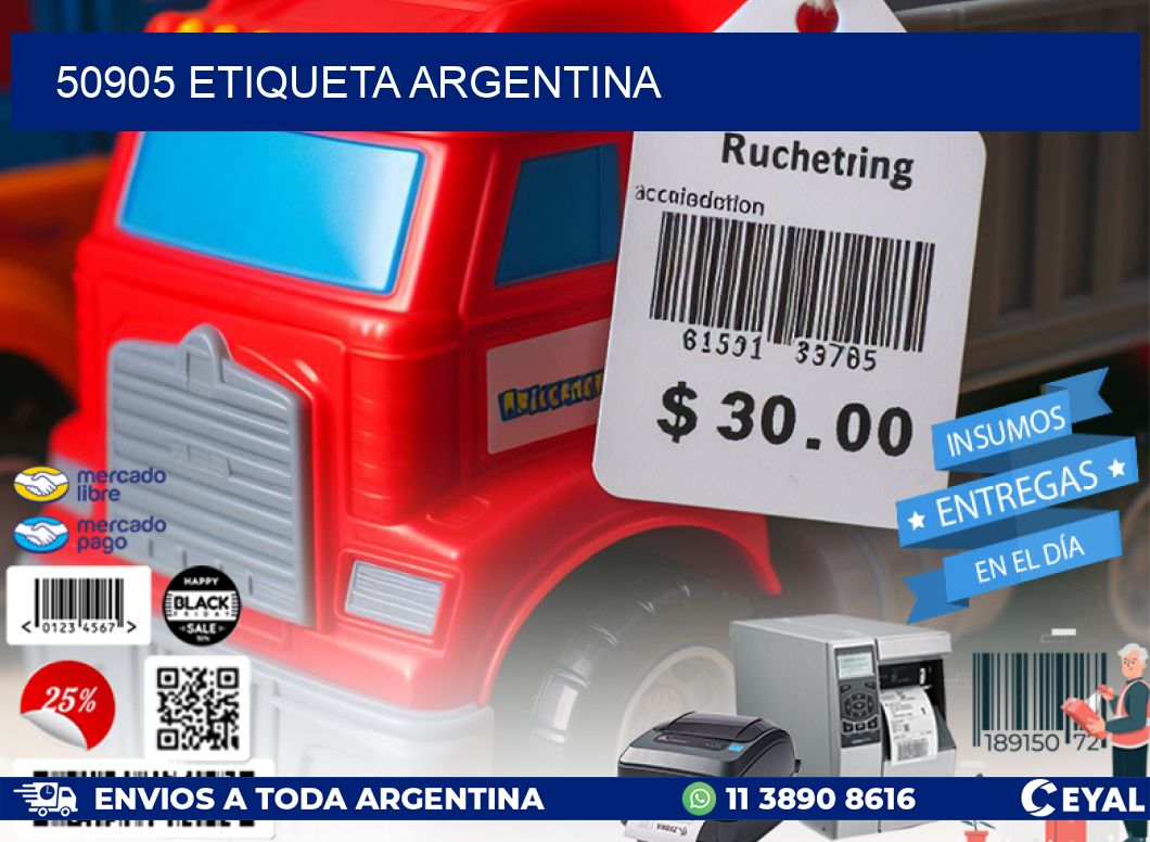 50905 ETIQUETA ARGENTINA