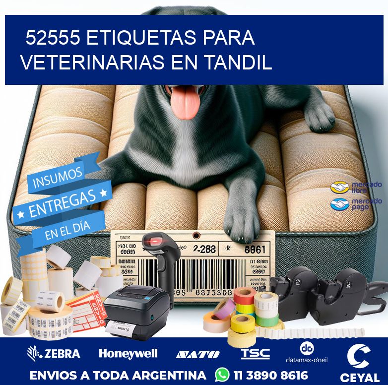 52555 ETIQUETAS PARA VETERINARIAS EN TANDIL