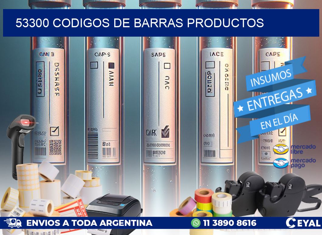 53300 Codigos de barras productos