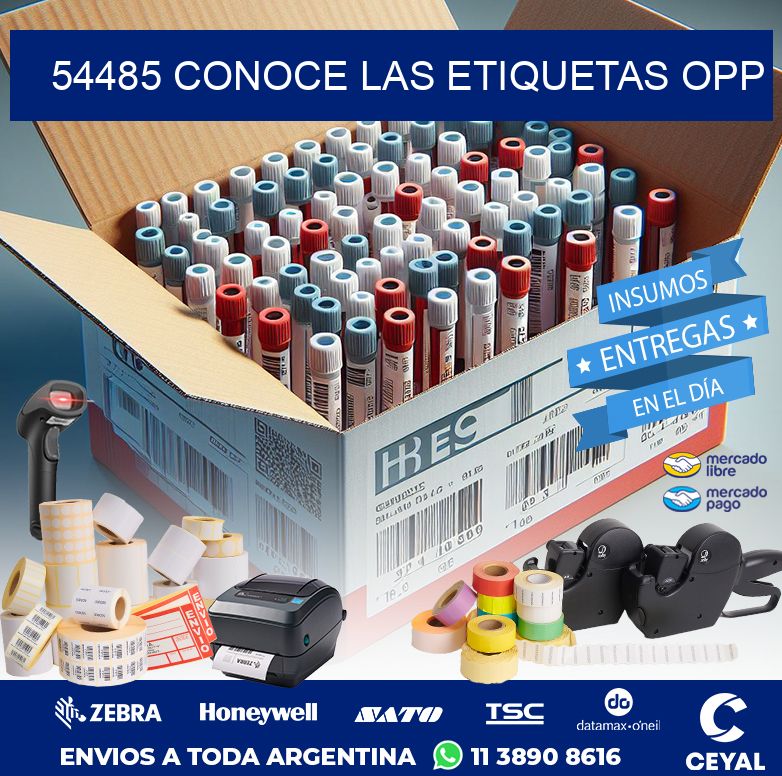 54485 CONOCE LAS ETIQUETAS OPP