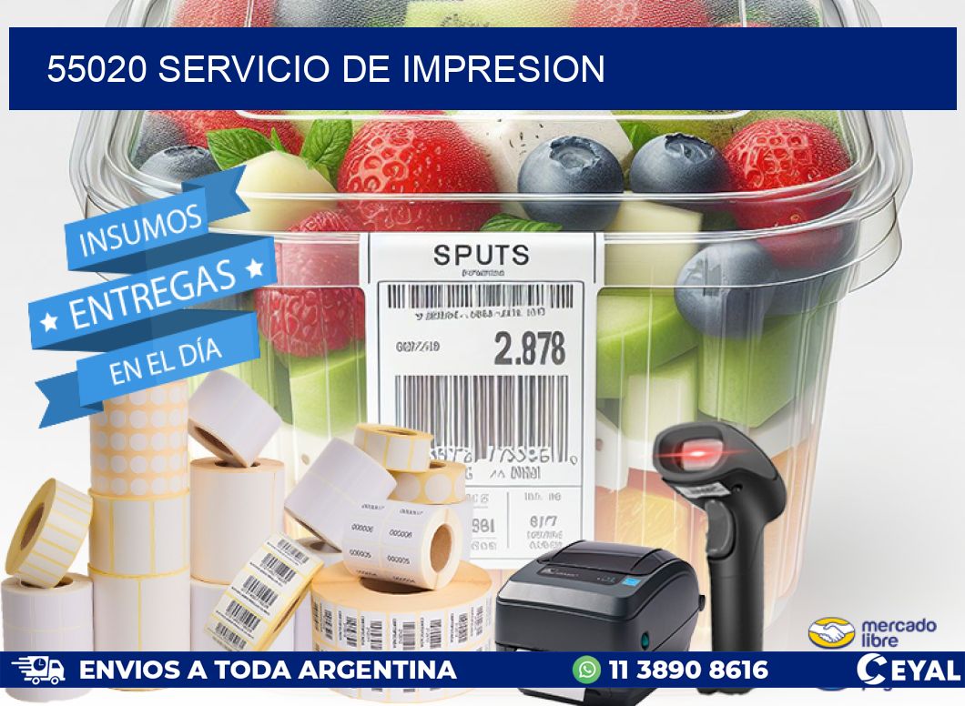 55020 SERVICIO DE IMPRESION