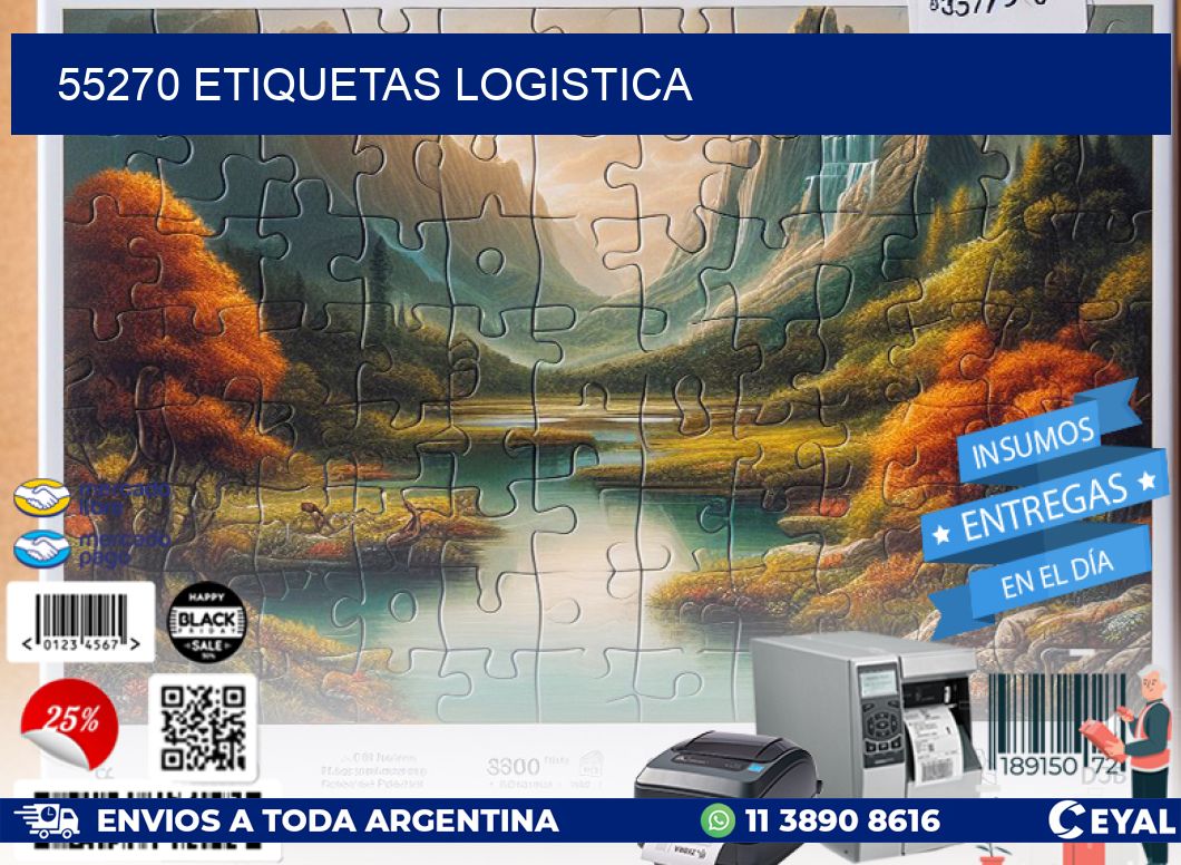 55270 etiquetas logistica